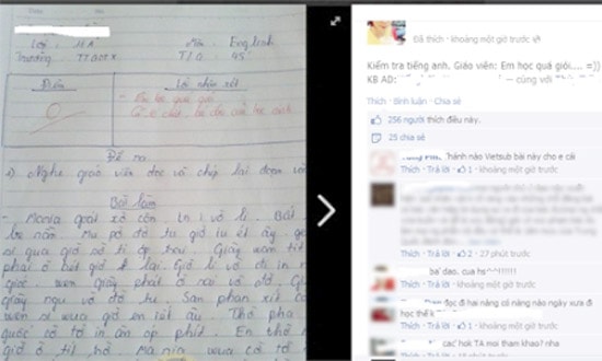 Những lời phê bá đạo không hề nhẹ của giáo viên