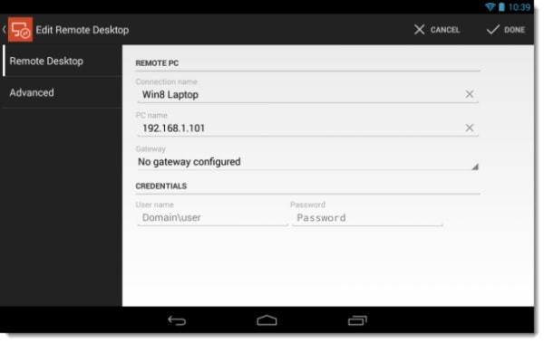 Trải nghiệm ứng dụng điều khiển máy tính từ xa dành cho thiết bị Android của Microsoft