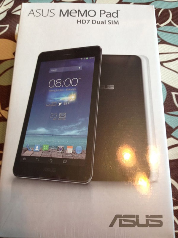 ASUS MeMo Pad HD7 ra mắt phiên bản 2 SIM