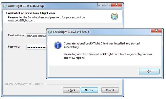 Tải và đăng ký tài khoản trên phần mềm LockItTight_2