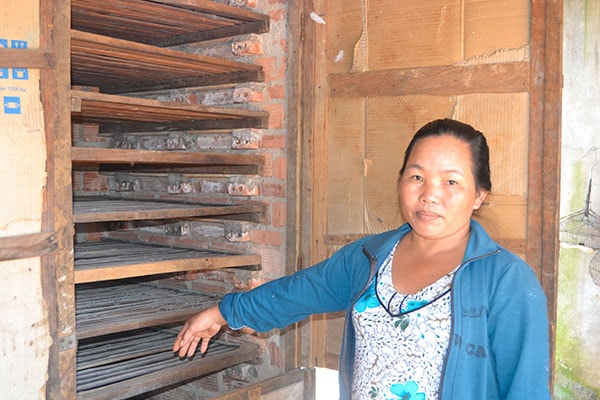 Lò sấy khoai tại Cil Kut