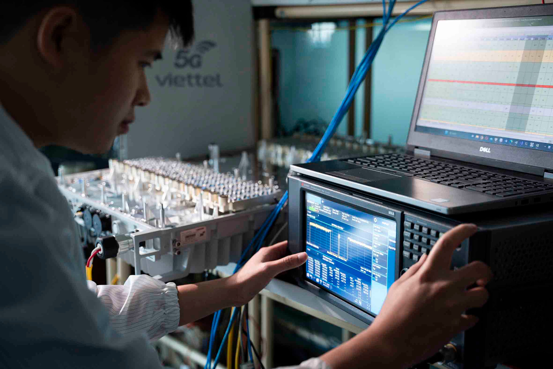 Viettel triển khai thành công trạm 5G đầu tiên trên mạng lưới
