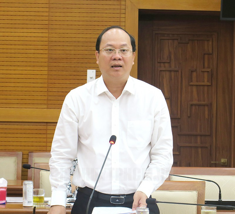 Phó Bí thư Thường trực Thành ủy TP.HCM Nguyễn Hồ Hải phát biểu
