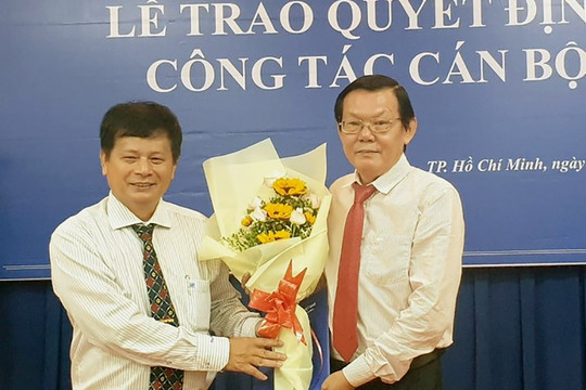 Nhà báo Nguyễn Tấn Phong giữ chức Chủ tịch Hội Nhà báo TP.HCM