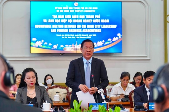 Chủ tịch UBND TP.HCM Phan Văn Mãi cam kết tháo gỡ khó khăn, khúc mắc cho doanh nghiệp nước ngoài