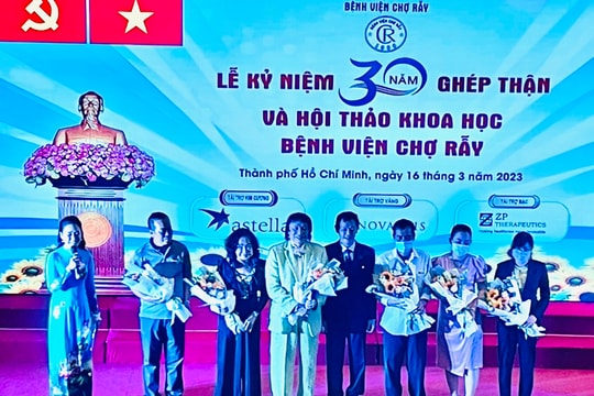 Bệnh viện Chợ Rẫy kỷ niệm 30 năm ghép thận