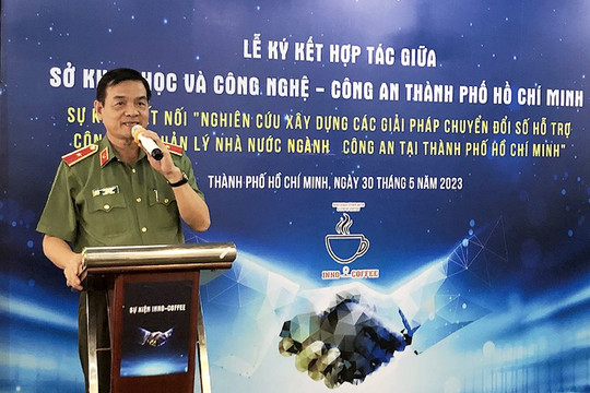 Giám đốc Công an TP.HCM Lê Hồng Nam: Kết nối, đặt hàng chuyển đổi số công tác công an
