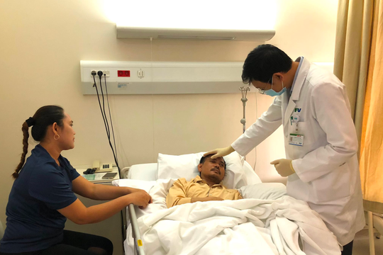 Bệnh viện FV cứu mạng thuyền viên Philippines bị đa chấn thương sọ não nghiêm trọng