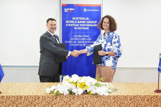 Australia và Ngân hàng Thế giới hợp tác chiến lược để hỗ trợ các ưu tiên phát triển của Việt Nam