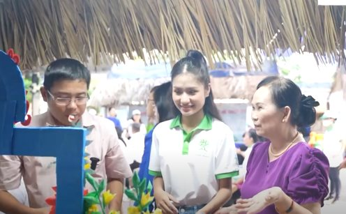 Hoa hậu Môi trường Nguyễn Thanh Hà tham gia 'Ngày hội sống xanh' tại TP.HCM