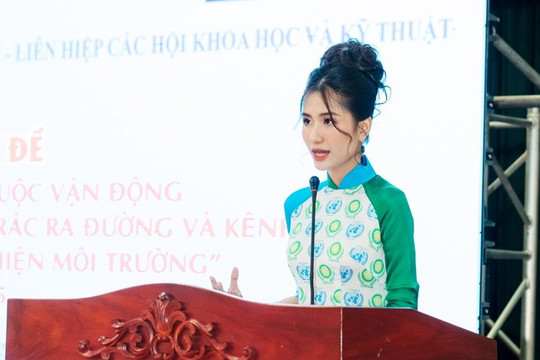 Hoa hậu Nguyễn Thanh Hà ‘hiến kế’ để Gen Z bảo vệ môi trường