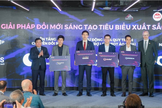 Công bố 4 giải pháp đổi mới sáng tạo xuất sắc nhất Việt Nam 2023
