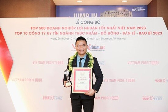 Herbalife Việt Nam vào Top 10 Công ty thực phẩm uy tín lần 3 liên tiếp