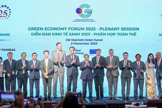 Diễn đàn Kinh tế xanh 2023: Việt Nam xác định phát triển nhanh nhưng bền vững