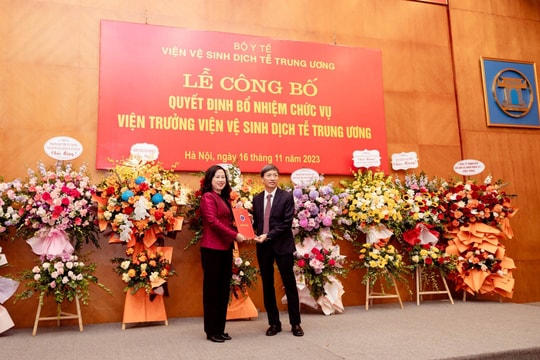 GS.TS Phan Trọng Lân giữ chức Viện trưởng Viện Vệ sinh Dịch tễ Trung ương