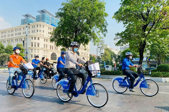 M ở rộng dịch vụ xe đạp công cộng ở Gò Vấp và Phú Nhuận