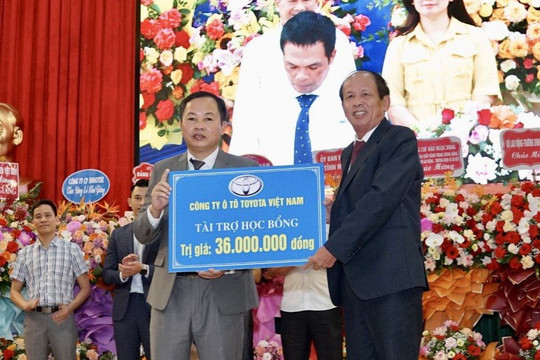 Toyota Việt Nam tặng 200 suất học bổng hỗ trợ sinh viên ngành kỹ thuật, âm nhạc năm 2023