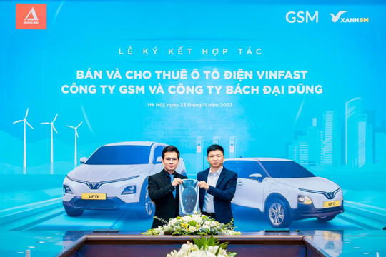 Hãng taxi thuần điện đầu tiên tại Hà Tĩnh mua và thuê 300 ô tô điện VinFast