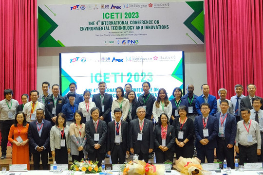 Nhiều vấn đề về công nghệ môi trường được các nhà khoa học thảo luận tại ICETI 2023
