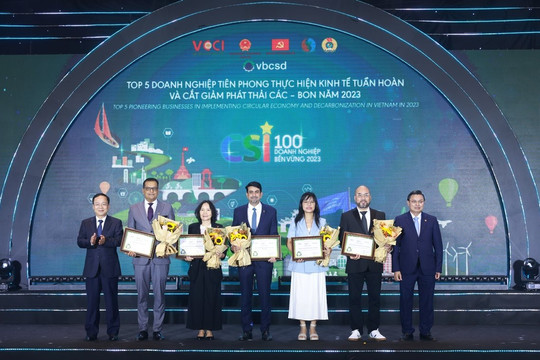 Nestlé Việt Nam dẫn đầu Top 100 “Doanh nghiệp bền vững” trong 3 năm liên tiếp