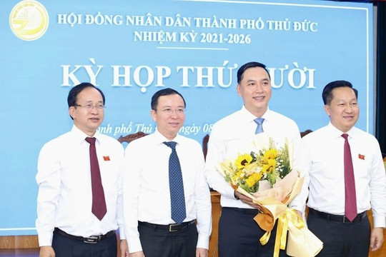 Ông Mai Hữu Quyết được bầu thành Tân Phó Chủ tịch TP Thủ Đức
