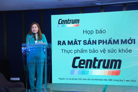 Centrum – Thương hiệu Vitamin tổng hợp hàng đầu Thế Giới chính thức ra mắt tại Việt Nam