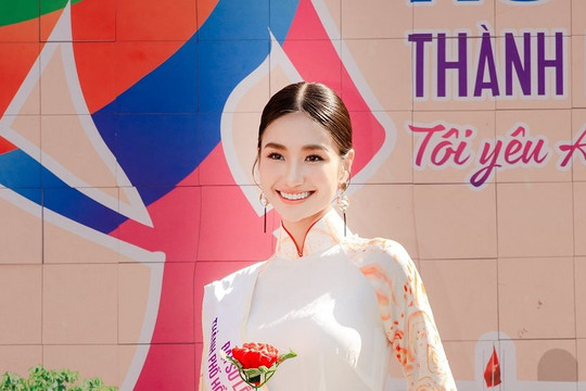 Hoa hậu Nguyễn Thanh Hà: Quảng bá văn hóa vừa là trách nhiệm, vừa là cơ hội của hoa hậu