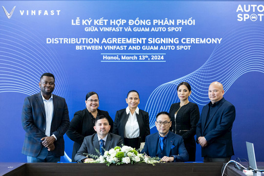 VinFast ký thỏa thuận phân phối xe điện tại Micronesia