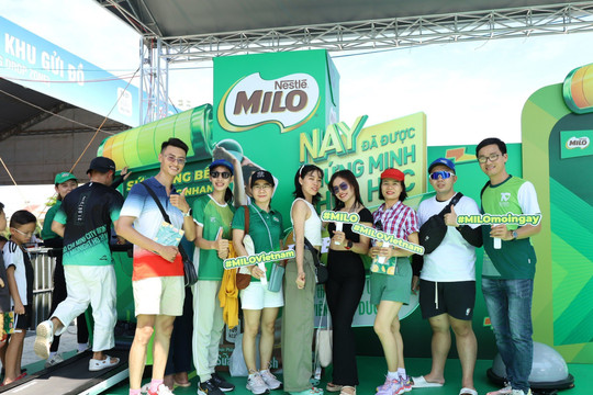 NESTLÉ MILO đồng hành cùng Tiền Phong Marathon 2024 tiếp sức bền bỉ cho thế hệ trẻ Việt Nam