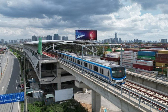 Dự án Metro số 1 TP.HCM dự kiến sẽ khai thác miễn phí vé từ tháng 7/2024