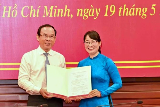 Bà Trần Thị Diệu Thúy được bầu làm Phó Chủ tịch UBND TP.HCM