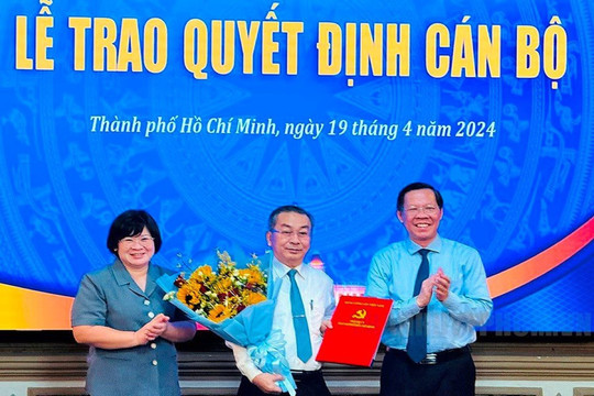 Giám đốc Sở Nội vụ Võ Ngọc Quốc Thuận được bầu làm Ủy viên UBND TP.HCM