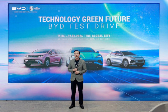 BYD lần đầu tổ chức sự kiện lái thử Tuần lễ BYD - Technology Green Future