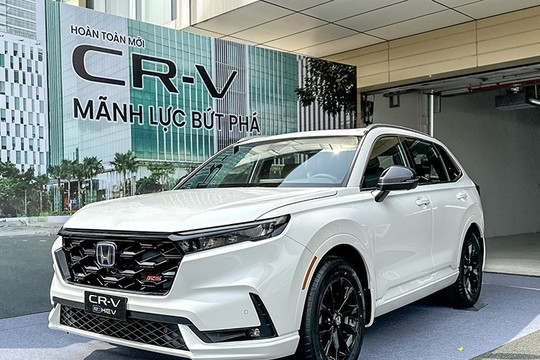 Honda Việt Nam triệu hồi sách hướng dẫn sử dụng nhanh cho mẫu xe CR-V e:HEV RS