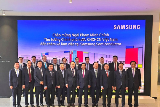 CMC đề xuất hợp tác cùng Samsung thúc đẩy ngành công nghiệp bán dẫn tại Việt Nam