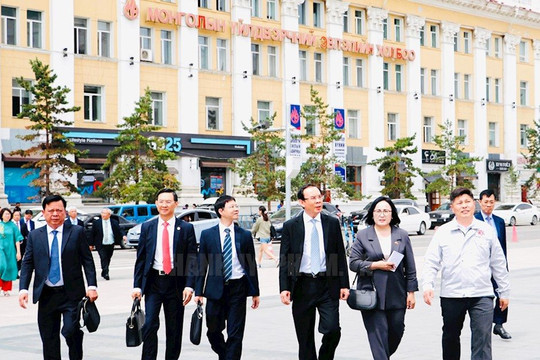 TP.HCM - Ulaanbaatar tăng cường ngoại giao nhân dân, thúc đẩy phát triển du lịch