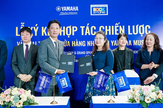 Công ty Văn hóa Phương Nam hợp tác chiến lược với Yamaha Music Việt Nam
