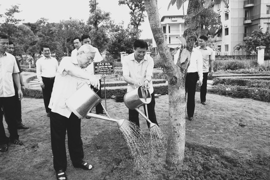 Tổng Bí thư Nguyễn Phú Trọng luôn đề cao công tác bảo vệ môi trường cho thế hệ mai sau