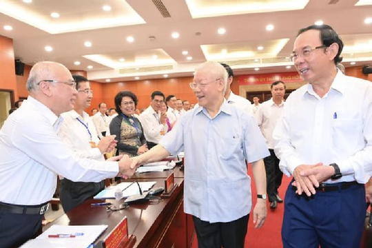 Tổng Bí thư Nguyễn Phú Trọng luôn dành sự quan tâm đặc biệt đến sự phát triển của TP.HCM