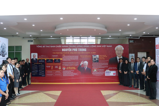 Trường ĐH Sư phạm TP.HCM tổ chức triển lãm về Tổng Bí thư Nguyễn Phú Trọng