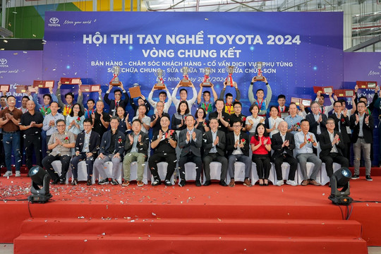 Toyota Việt Nam tổ chức Hội thi tay nghề toàn quốc Toyota 2024