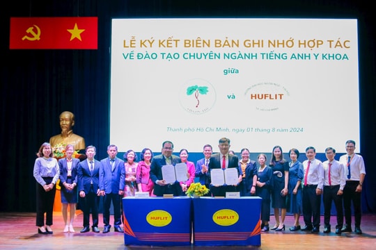 HUFLIT và Hệ thống Bệnh viện SAIGON-ITO hợp tác đào tạo chuyên ngành Tiếng Anh Y khoa