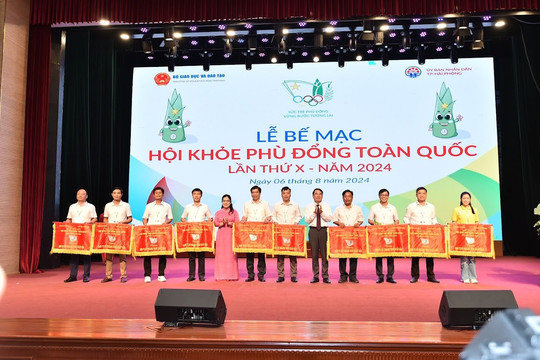 TP.HCM xếp hạng nhất Hội khỏe Phù Đổng toàn quốc 2024