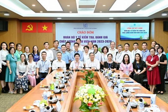 Bệnh viện Đại học Y Dược TP.HCM khẳng định vị thế trong cải tiến chất lượng và an toàn người bệnh