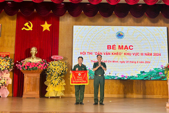 Bế mạc Hội thi "Dân vận khéo" năm 2024 tại khu vực 3