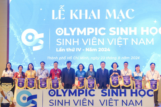 Olympic Sinh học Sinh viên Việt Nam 2024: Bồi dưỡng và phát triển tài năng trẻ về sinh học