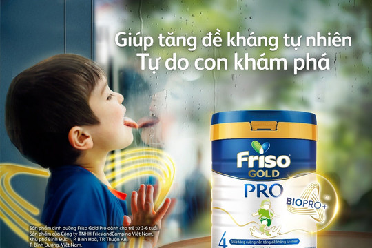 Friso thúc đẩy hợp tác giúp trẻ tăng cường đề kháng tự nhiên để phát triển