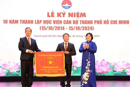 Kỷ niệm 10 năm thành lập Học viện Cán bộ TP.HCM