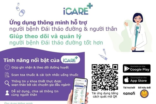 Ứng dụng iCARE+ lần đầu tiên ra mắt trên App Store, đồng hành cùng người bệnh đái tháo đường