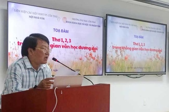 Tọa đàm Thơ 1-2-3 trong không gian văn học hiện đại